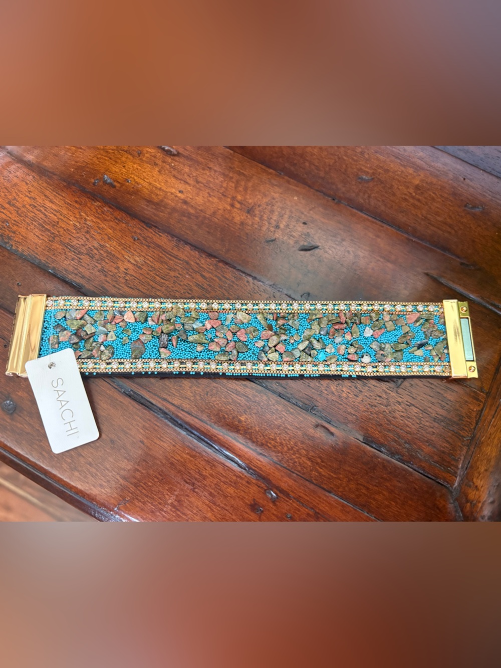 Saachi beaded bracelet NEW